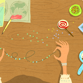 Марта Райцес "23 феньки на переменке. Бисер"