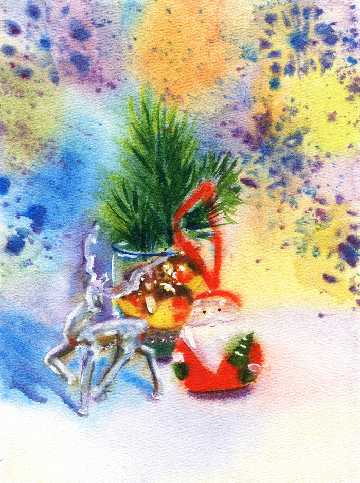 Ёлочные игрушки.