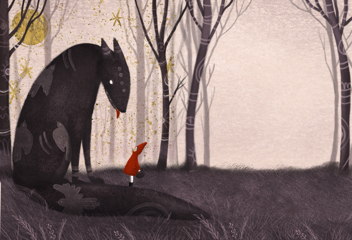 Иллюстрация «Красная Шапочка»