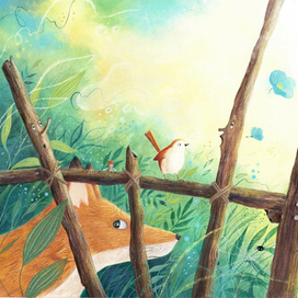 Живая изгородь (К сказке "Лён)