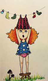 Рыжая девочка