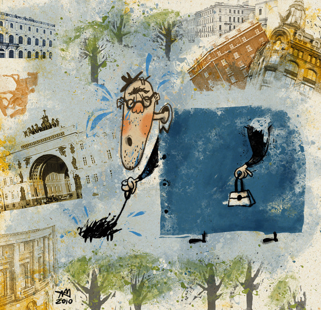 Жара в Санкт-Петербурге