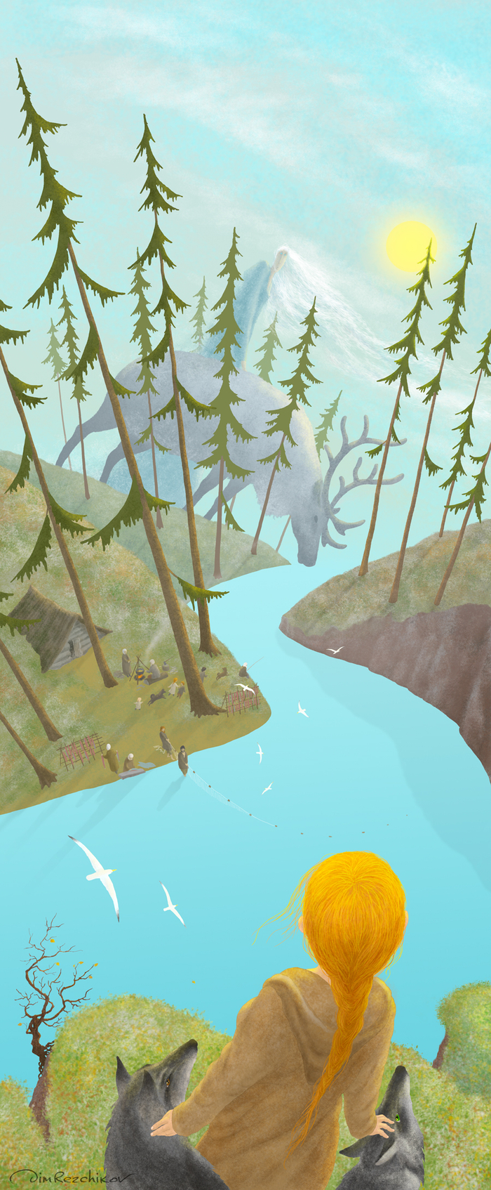 Ноябрь ( из серии Бескрайний Север )