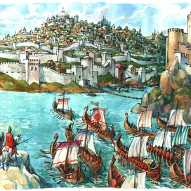 Царьград. Илл. к кн. "Герои ратных дел Отчизны"