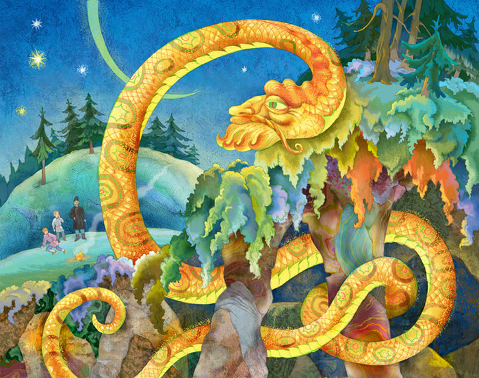 Год змеи. Привет Бажову