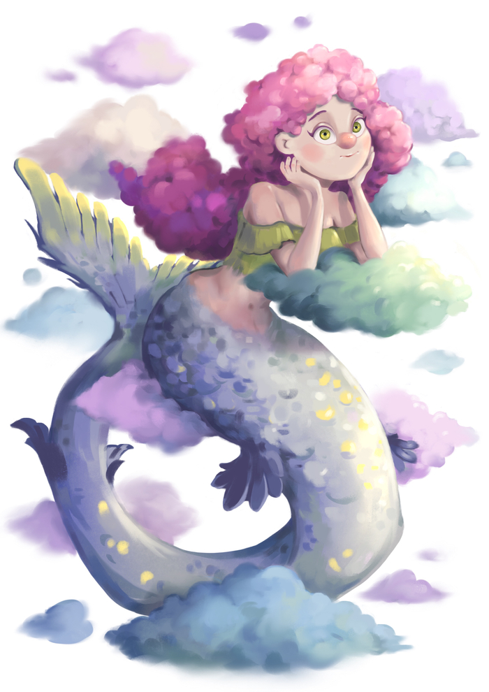 Mermay. Clouds