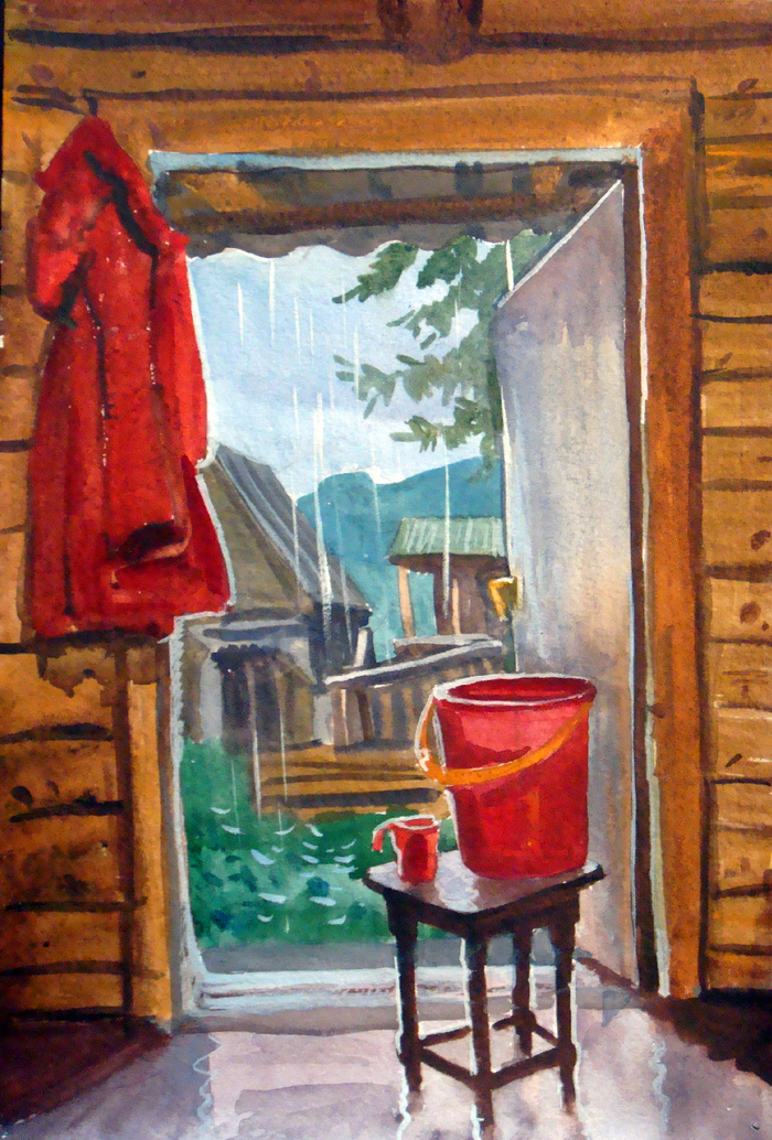 Дверь в дождь