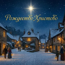 открытка к празднику Рождества