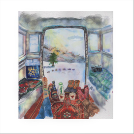 Снежней пейзаж 