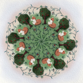 Лисий орнамент