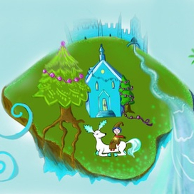 Остров в облаках