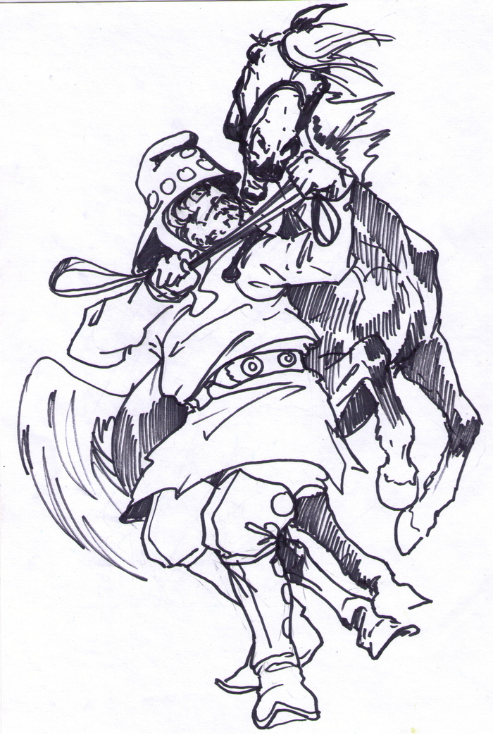 Золото скифов. Эскиз