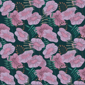 Цветочный принт