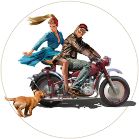 Иллюстрация для этикетки