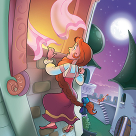 Иллюстрации для детского журнала 3/9 Ц