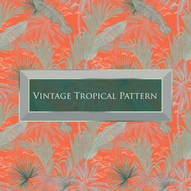Vintage Tropical pattern