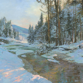 Зимняя река