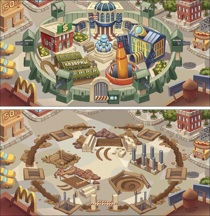 локация США