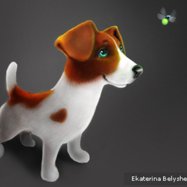 Щенок Джек Рассела (собака из Маски)