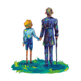 Илюстрацыя к книги "Таинственный сад"