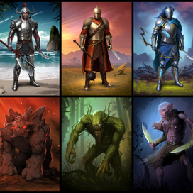 Персонажи для игры