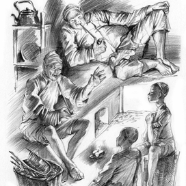 В. Обручев "Золотоискатели в пустыне"