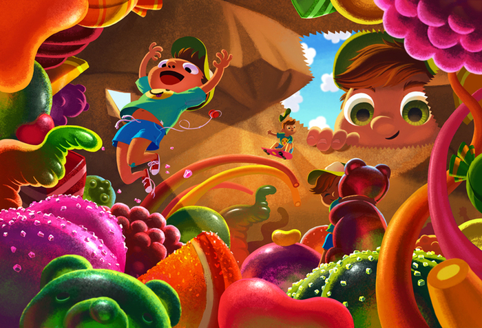 А какого она цвета?