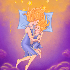 Мама и дочь