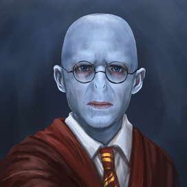 Воландеморт косплеит Гарри Поттера