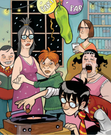 Иллюстрация для журнала Кинопарк