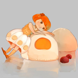 Девочка-моти