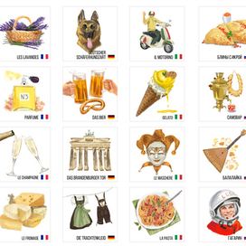 Языковая игра "Мемори"