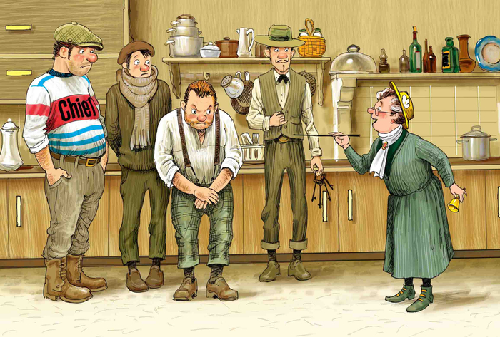 Разворот к детективу стр. 52-53