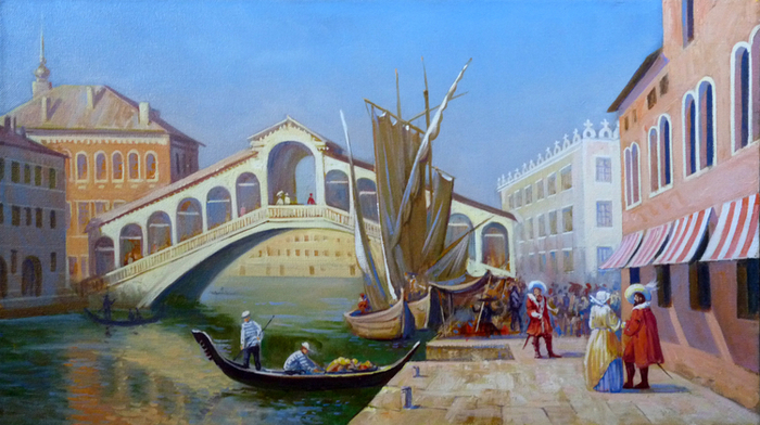 Мост Риальто. Венеция.