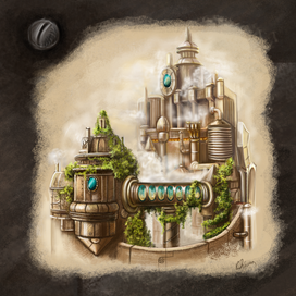 Красавица и чудовище . Стимпанк.