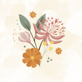 Композиция с цветами