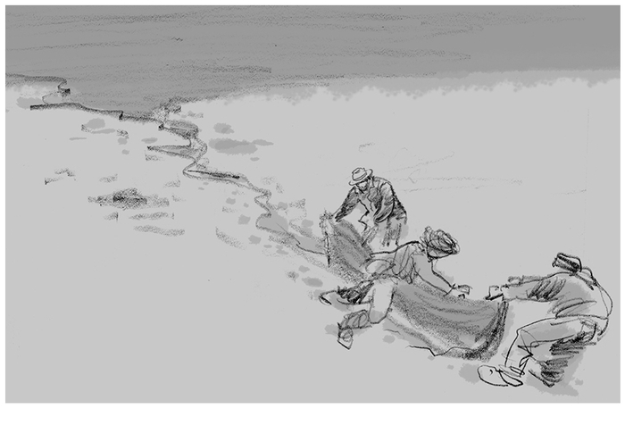 Эскизы к Д. Кервуд 