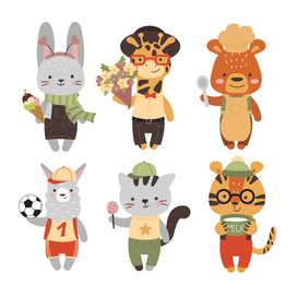 Персонажи - животные