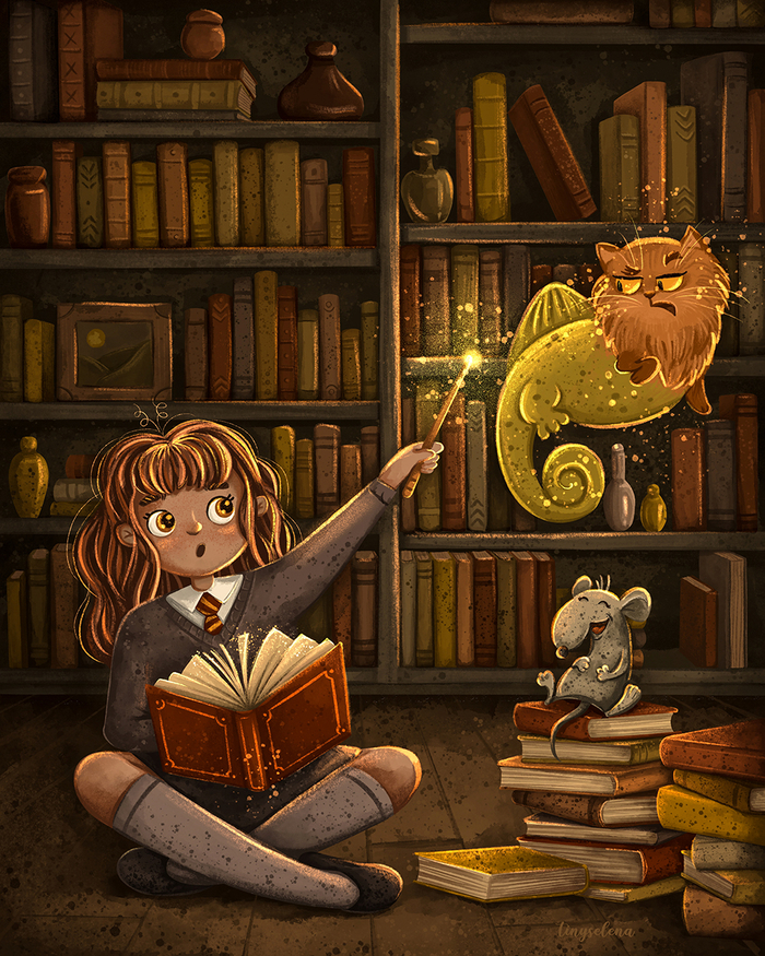 Гермиона Грейнджер | Гарри Поттер фанарт