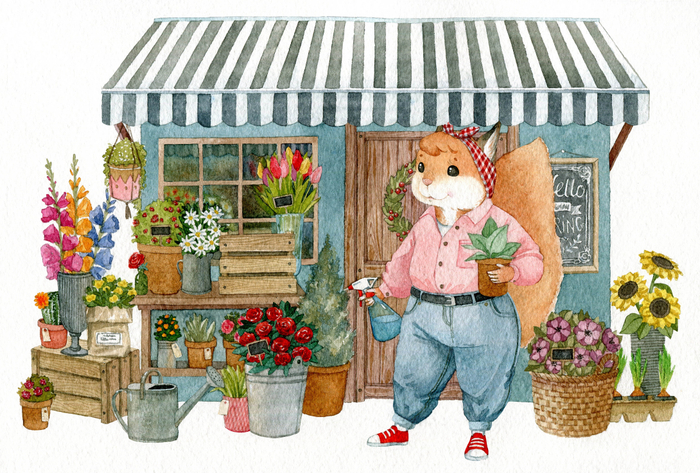 Цветочный магазин