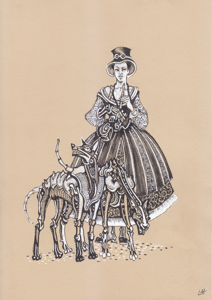 Патентованные сторожевые псы мисс Абигейлл