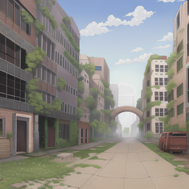 Post-apocalyptic city