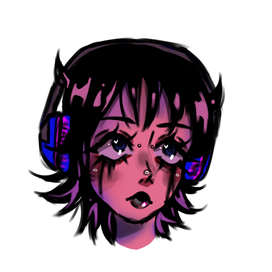 Девушка слушает музыку