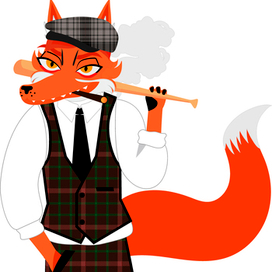 Лис хулиган