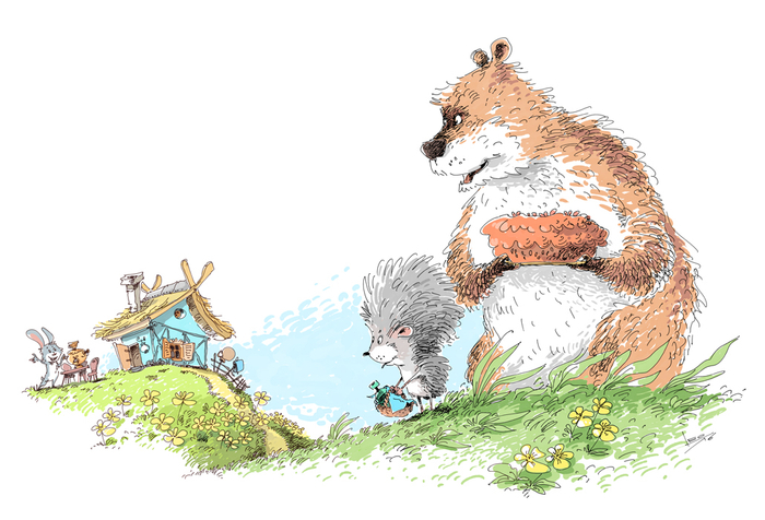 В гости к зайцу