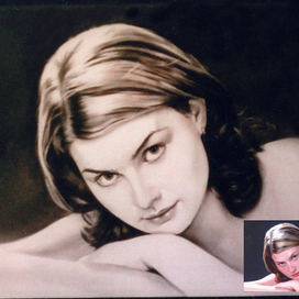 портрет с фото