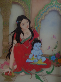 Кришна и Яшода