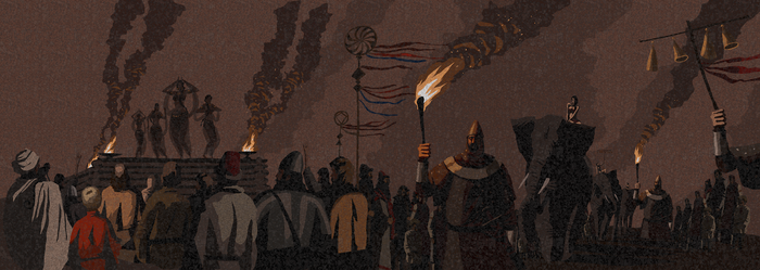 Эскиз к док. фильму Крещение Руси