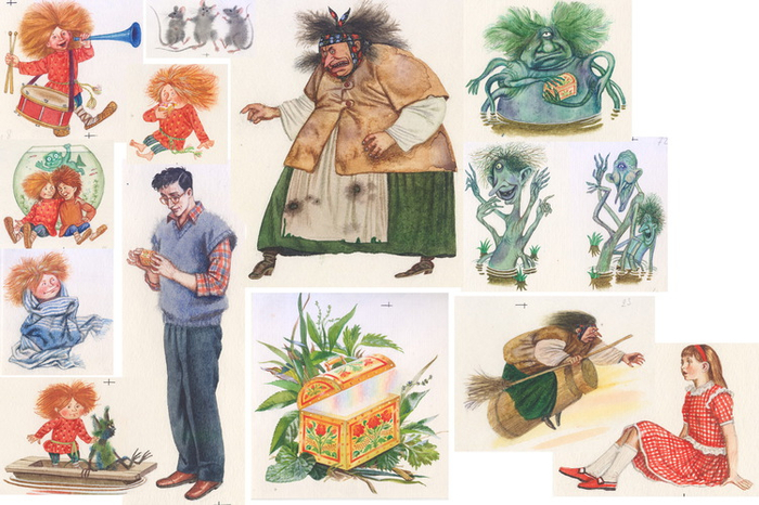 Т.Александрова. Кузька. Оборки.