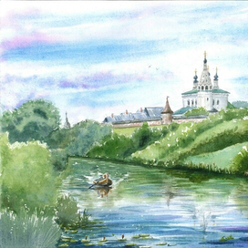 На берегах реки Каменки